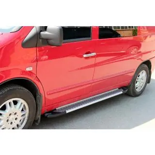 Sidetrin Line (2 stk., alu.) Mercedes Vito W638 1996–2003 foto 3