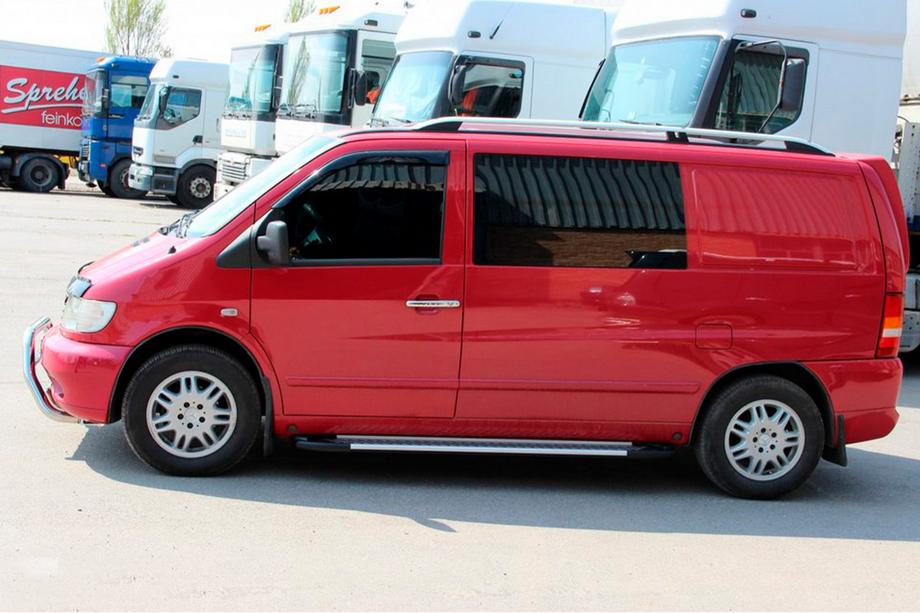 Mercedes Vito W638 1996–2003 Sidetrin Line (2 stk., alu.) Foto 5