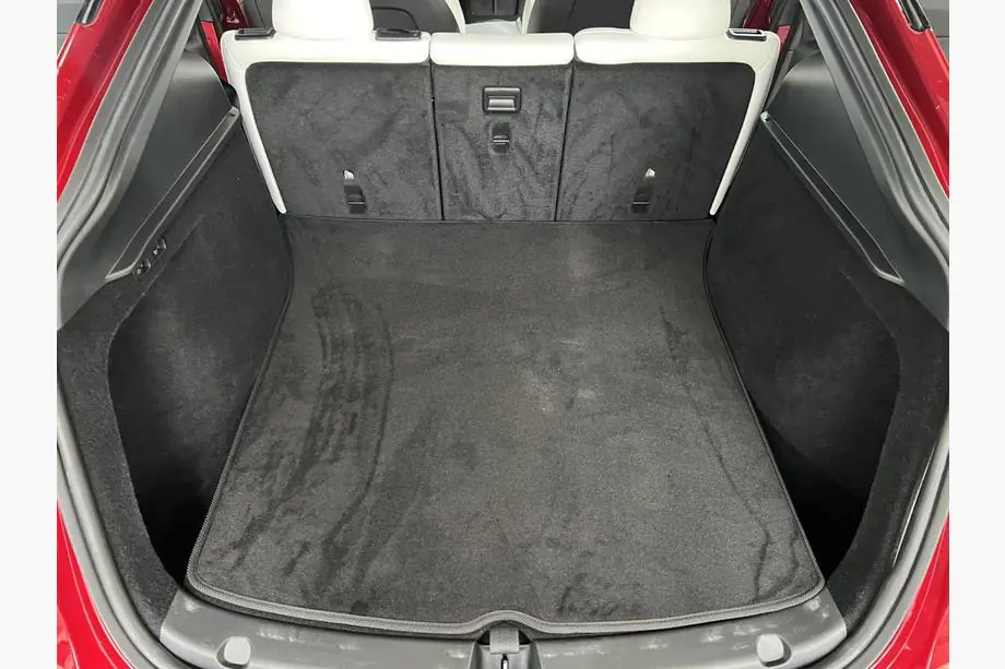 Tesla Model Y 2020– Premium tekstil bagagerumsmåtte (2020-2024, Sort) Image