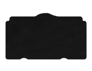 Toyota Yaris 2006–2011 Bagagerumsmåtte i tekstil Premium (HB, 5-dørs, sort) foto 1