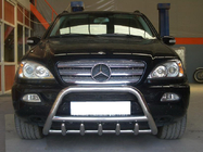 Mercedes ML W163 1997–2005 Bullbar i rustfrit stål foto 3