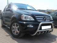 Mercedes ML W163 1997–2005 Bullbar i rustfrit stål foto 2