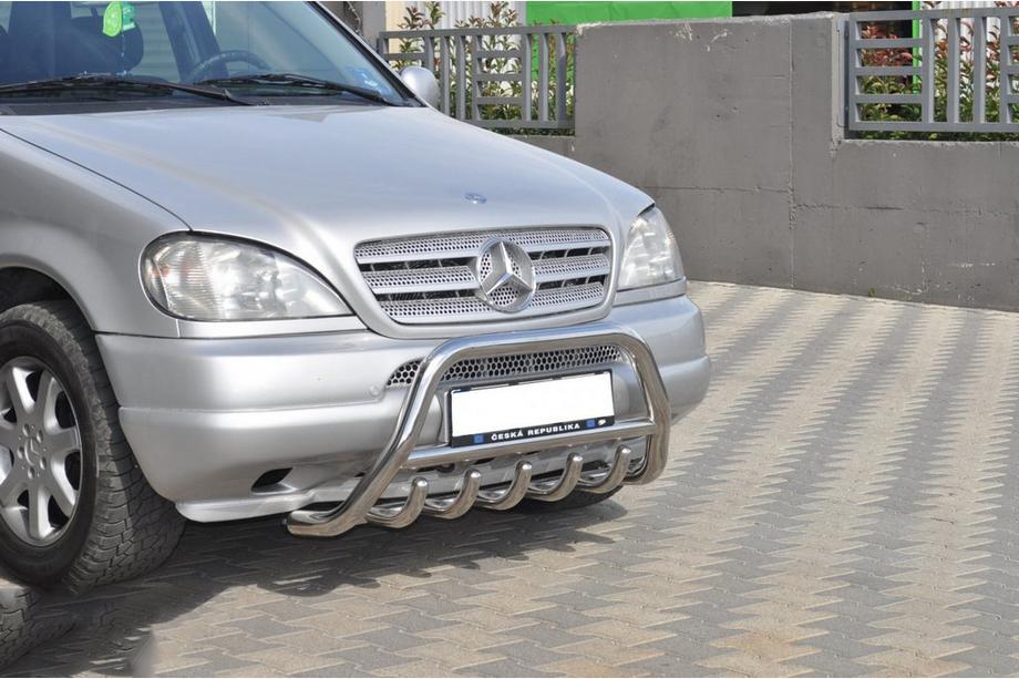 Mercedes ML W163 1997–2005 Bullbar i rustfrit stål Foto 4