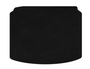 Citroen C-4 2004–2010 Premium tekstil bagagerumsmåtte (HB, 5-dørs, Facelift, Sort) foto 1