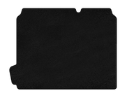 Citroen C-4 2010–2018 Premium tekstil bagagerumsmåtte (HB, Sort) foto 1