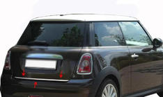 Mini Clubman R55/R56 2007–2014 Bagagerumskantliste R56 (rustfrit stål) foto 1