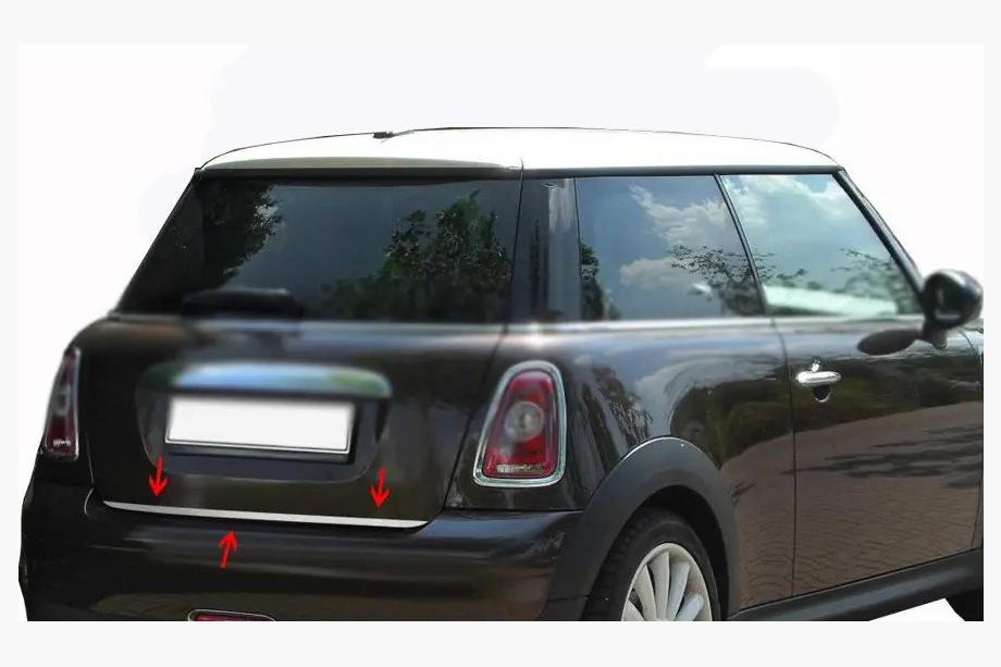 Mini Clubman R55/R56 2007–2014 Bagagerumskantliste R56 (rustfrit stål) Image