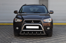 Mitsubishi ASX 2010–2023 Bullbar WT003 (rustfrit stål) foto 1