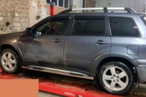 Mitsubishi Outlander 2001–2006 Siderør (2 stk., rustfrit stål) foto 4