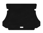 Hyundai Santa Fe 1 2000–2006 Tekstil bagagerumsmåtte Premium (Sort) foto 1