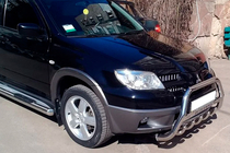 Mitsubishi Outlander 2001–2006 Bullbar WT004 (rustfrit stål) foto 4