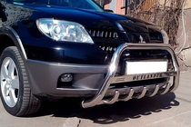 Mitsubishi Outlander 2001–2006 Bullbar WT004 (rustfrit stål) foto 3