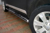 Mitsubishi Outlander 2006–2012 Siderør (2 stk., rustfrit stål) foto 1