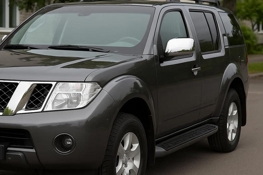 Nissan Pathfinder R51 2005–2014 Spejlkåber til sidespejle (2 stk., rustfrit stål) Image