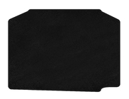 Skoda Fabia 2007–2014 Premium tekstil bagagerumsmåtte (HB, Sort) foto 1