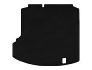 Volkswagen Jetta 2006–2011 Premium tekstil bagagerumsmåtte (SD, Sort) foto 1