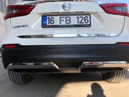 Nissan Qashqai 2014–2021 Bagagerumskantliste (rustfrit stål) OmsaLine - italiensk rustfrit stål foto 2