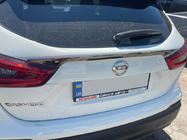 Nissan Qashqai 2014–2021 Liste over nummerplade (rustfrit stål) OmsaLine - italiensk rustfrit stål foto 2
