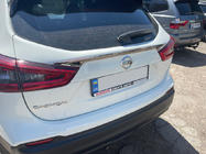 Nissan Qashqai 2014–2021 Liste over nummerplade (rustfrit stål) OmsaLine - italiensk rustfrit stål foto 3