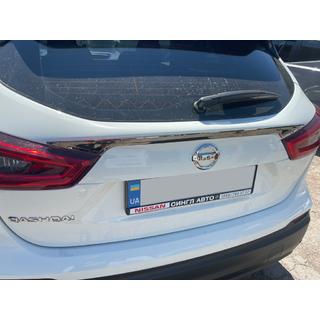 Liste over nummerplade (rustfrit stål) Nissan Qashqai 2014–2021 foto 2