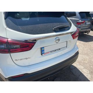 Liste over nummerplade (rustfrit stål) Nissan Qashqai 2014–2021 foto 3
