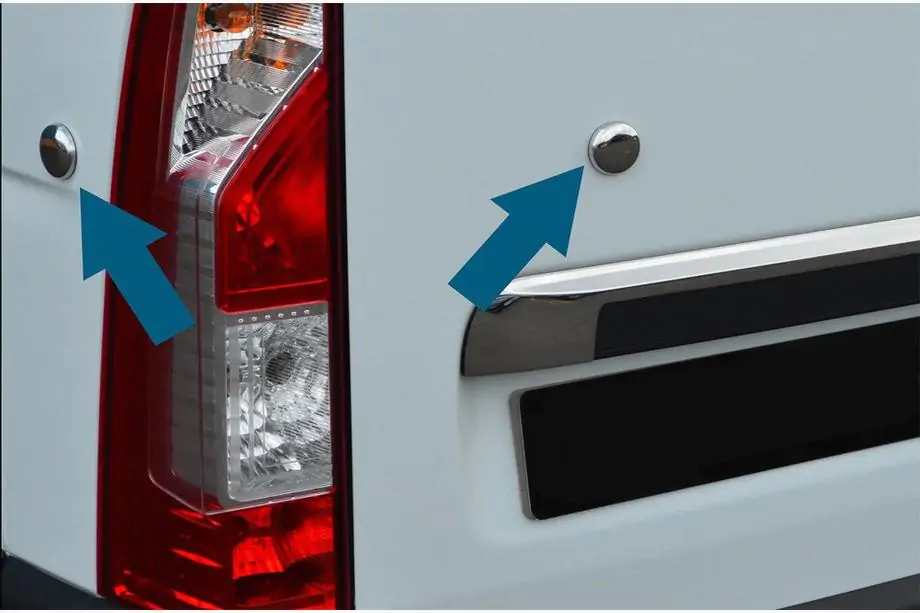 Opel Movano 2010–2021 Endekapper (4 stk., rustfrit stål) Image