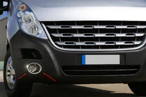 Nissan NV400 2010–2024 Kromrammer til tågelygter (2 stk., rustfrit stål) foto 1