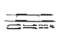 Nissan Qashqai 2014–2021 Siderør (2014-2017, 2 stk., rustfrit stål) foto 2