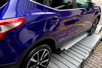 Nissan Qashqai 2014–2021 Sidetrin X5-type (2 stk., aluminium) foto 4