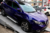 Nissan Qashqai 2014–2021 Sidetrin X5-type (2 stk., aluminium) foto 2