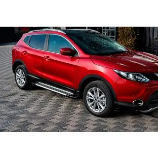 Sidetrin X5-type (2 stk., aluminium) foto 1