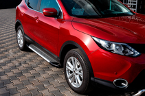 Nissan Qashqai 2014–2021 Sidetrin Line (2 stk., alu.) foto 1