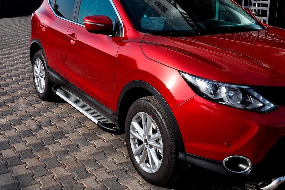 Nissan Qashqai 2014–2021 Sidetrin Line (2 stk., alu.) Image