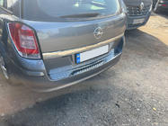 Opel Astra H 2004–2013 OmsaLine bagkofangerliste blank (SW, rustfrit stål) foto 2