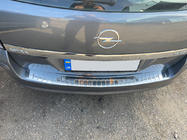Opel Astra H 2004–2013 OmsaLine bagkofangerliste blank (SW, rustfrit stål) foto 4