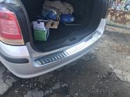 Opel Astra H 2004–2013 OmsaLine bagkofangerliste blank (SW, rustfrit stål) foto 6