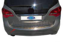 Opel Meriva 2010–2017 OmsaLine bagkofangerbeskytter (rustfrit stål) foto 1