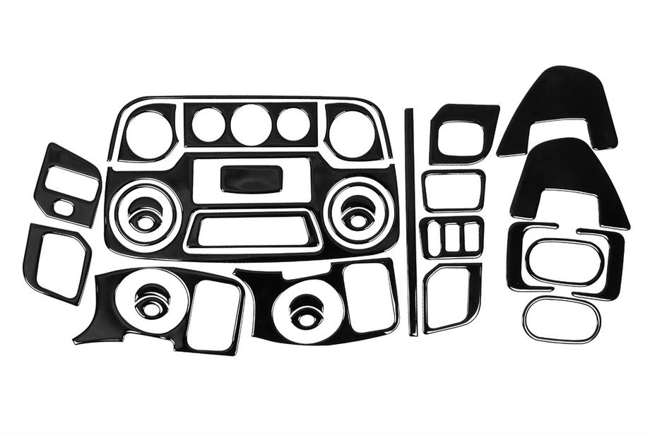 Opel Movano 2010–2021 Instrumentbrætpanelbeklædning (stort sæt) Carbon Foto 5