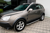 Opel Antara 2006–2017 Fullmond sidetrin (2 stk., aluminium) 2007-2015 foto 1