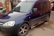Opel Combo 2002–2012 Siderør (2 stk., rustfrit stål) foto 2