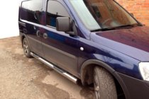 Opel Combo 2002–2012 Siderør (2 stk., rustfrit stål) foto 1