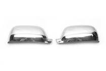 Volkswagen Touareg 2002–2010 Spejlkåber 2003-2007 (2 stk., rustfrit stål) Carmos - Tyrkisk stål foto 4