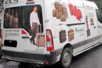 Opel Movano 2010–2021 Bageste bøjle i rustfrit stål foto 2