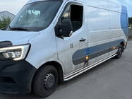 Nissan NV400 2010–2024 Premium sidetrin (2 stk., rustfrit stål) 60 mm, kort akselafstand foto 4