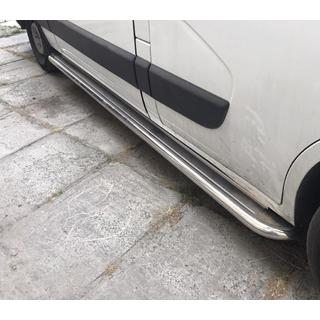 Premium sidetrin (2 stk., rustfrit stål) foto 4