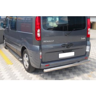 Bageste beskyttelsesbøjle AK002 (rustfrit stål) Opel Vivaro 2001–2015 foto 1