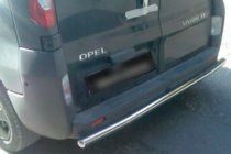 Renault Trafic 2001–2015 Bageste beskyttelsesbøjle AK002 (rustfrit stål) foto 2