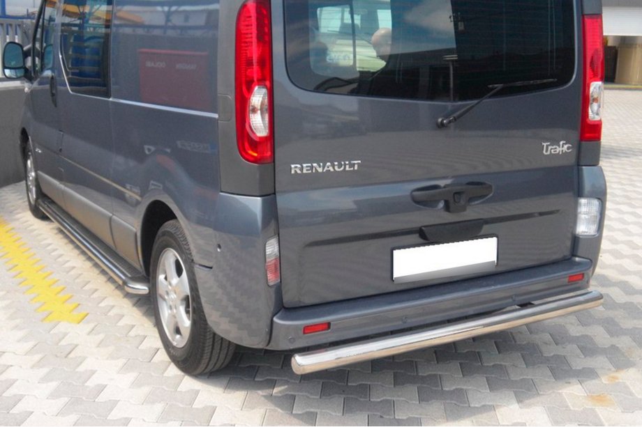 Renault Trafic 2001–2015 Bageste beskyttelsesbøjle AK002 (rustfrit stål) Image