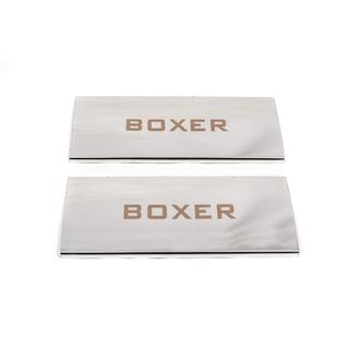Indvendige dørtrinslister Carmos V1 (2 stk., rustfrit stål) Peugeot Boxer 2006–2025 foto 2