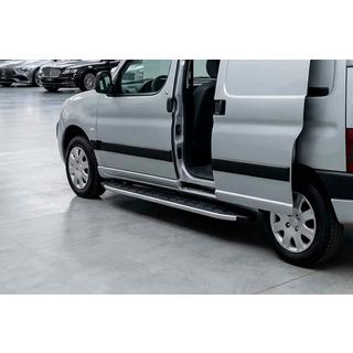 Fullmond sidetrin (2 stk., aluminium) foto 1